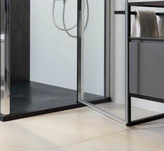 Душевая дверь Allen Brau Priority 120 3.31007.00 профиль Хром